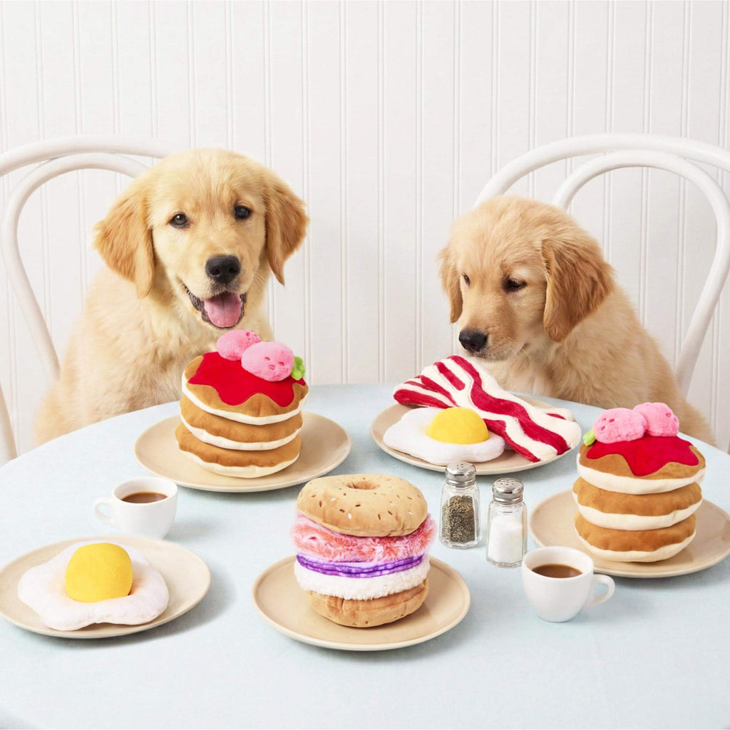 Bagel and Lox Interactive Snuffle Dog Toy